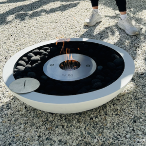 DUNE LOW 720 CONCRETE FIREPIT BIO-ETHANOL