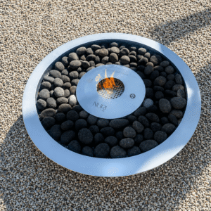 DUNE LOW 720 CONCRETE FIREPIT BIO-ETHANOL