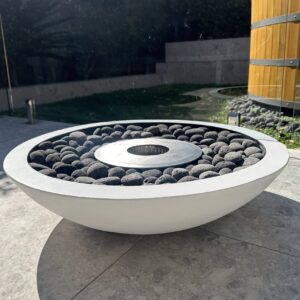 720MM CONCRETE FIREPITS BIO-ETHANOL