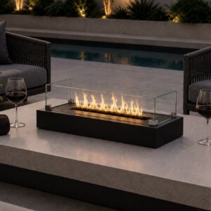 845MM THE HORIZON RECTANGLE BIO-ETHANOL TABLETOP