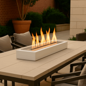 LARGE RECTANGLE BIO-ETHANOL TABLETOP