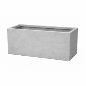 The Torino Rectangle Concrete GRC Fire Bowl (Holder Only)
