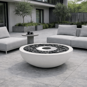Contour Concrete Firepit