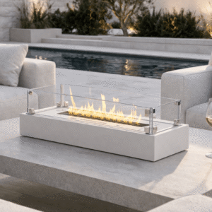 845MM THE HORIZON RECTANGLE BIO-ETHANOL TABLETOP