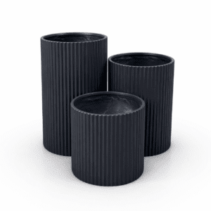 The FLUTE Round Concrete GRC Fire Bowl (Bowl Only)