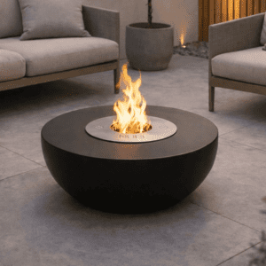 NURI 800 STELA BIO-ETHANOL STEEL FIREPLACE