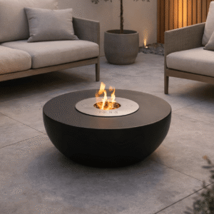 NURI 800 STELA BIO-ETHANOL STEEL FIREPLACE