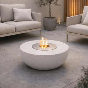 NURI 600 STELA BIO-ETHANOL STEEL FIREPIT