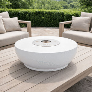 NURI 500 STELA BIO-ETHANOL STEEL TABLETOP FIREPLACE