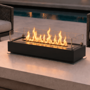 495MM The Horizon RECTANGLE BIO-ETHANOL TABLETOP